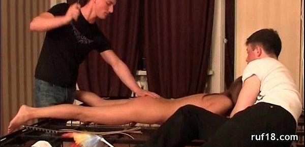  First Bondage Fuck with teen